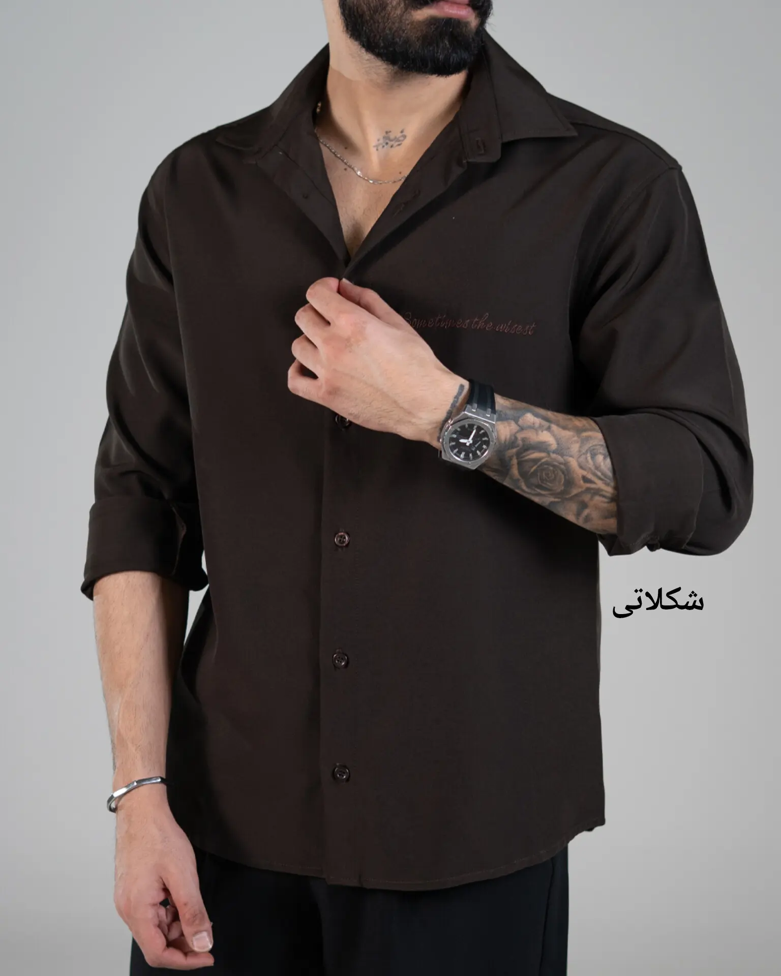 پیراهن دبل فیس نوکس-کد5520